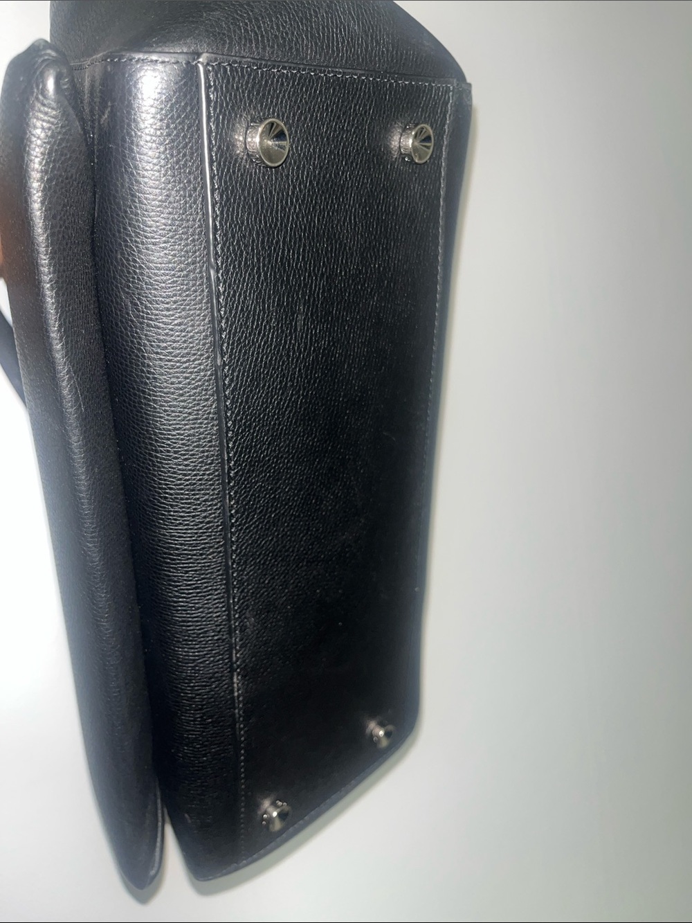Henri bendel Black Structured Tote Bag - Picture 8 of 11
